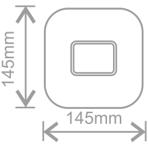 LED 2D 9W 4P CW LAMP