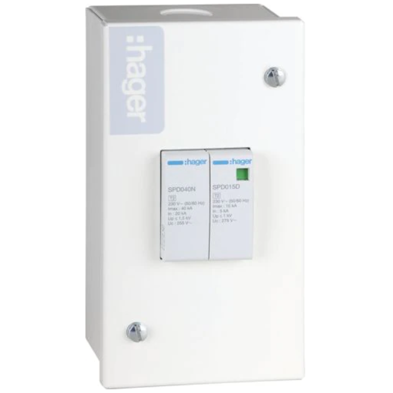 Type II Surge Protection Enclosure with L&N Cable