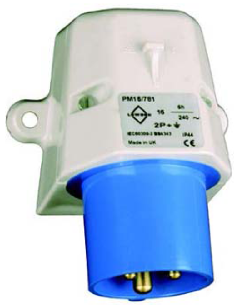 Lewden PM32/781 App Inlet 2P+E 32A 230V