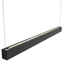 Ansell Vasco 60w 5ft Suspended Linear Fitting CCT - Black