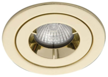 Ansell iCage Mini 50w GU10 IP65 Downlight - Brass