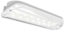 Ansell 3.4w IP65 Emergency LED Bulkhead 65k