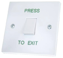 EXIT BUTTON WHITE