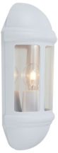 Ansell Latina 42w IP65 E27 Half Lantern - White