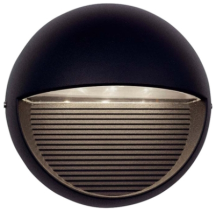 Ansell Kappa 4.5w IP65 Aluminum Wall Light 4k - Black