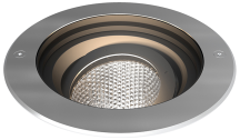 Ansell Fresno 15w IP67 Inground Uplight 4k