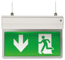 Ansell Eagle 3-In-1 LED Exit Sign - White