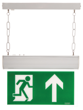 Exit Sign Emergency LED Self Test Double Sided White Legend