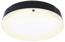 Ansell Delta 7w CCT LED Round Bulkhead - Black