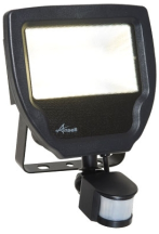 Ansell IP65 20w LED PIR Floodlight 4k