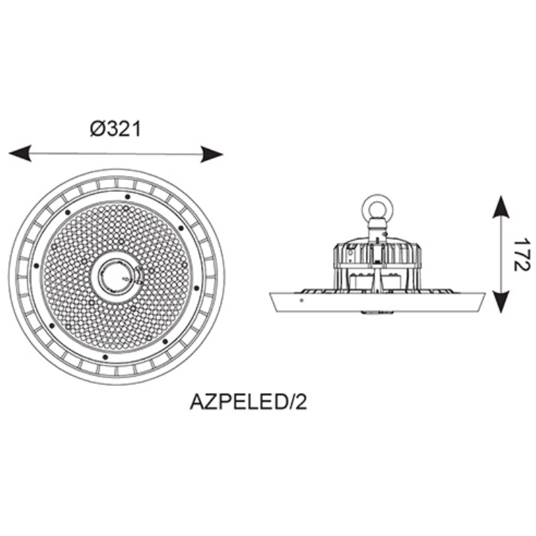 Z LED Performance Highbay 2 Daylight Emergency