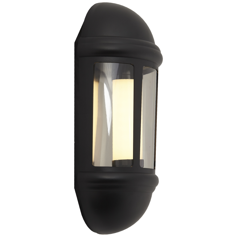 Latina LED Half Lantern 8W Black