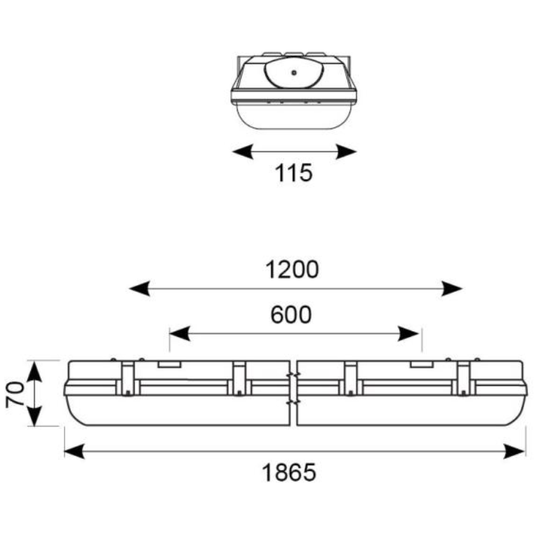 LUMINAIRE 78W