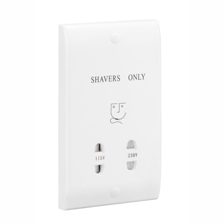 G/Brook SHAS Dual Voltage Shaver Socket