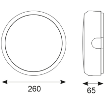 T/MWS. LED 14W MWS B-HEA