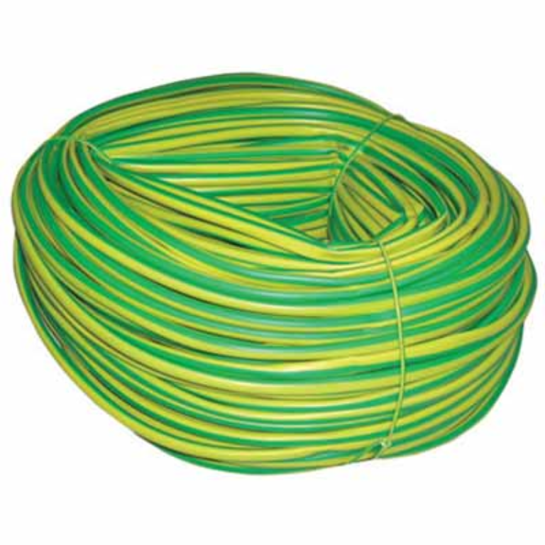 Greenbrook 4mm Green & Yellow PVC Sleeving