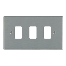 Hartland Grid-IT Satin Steel 3G Grid Fix Aperture Plate With Grid