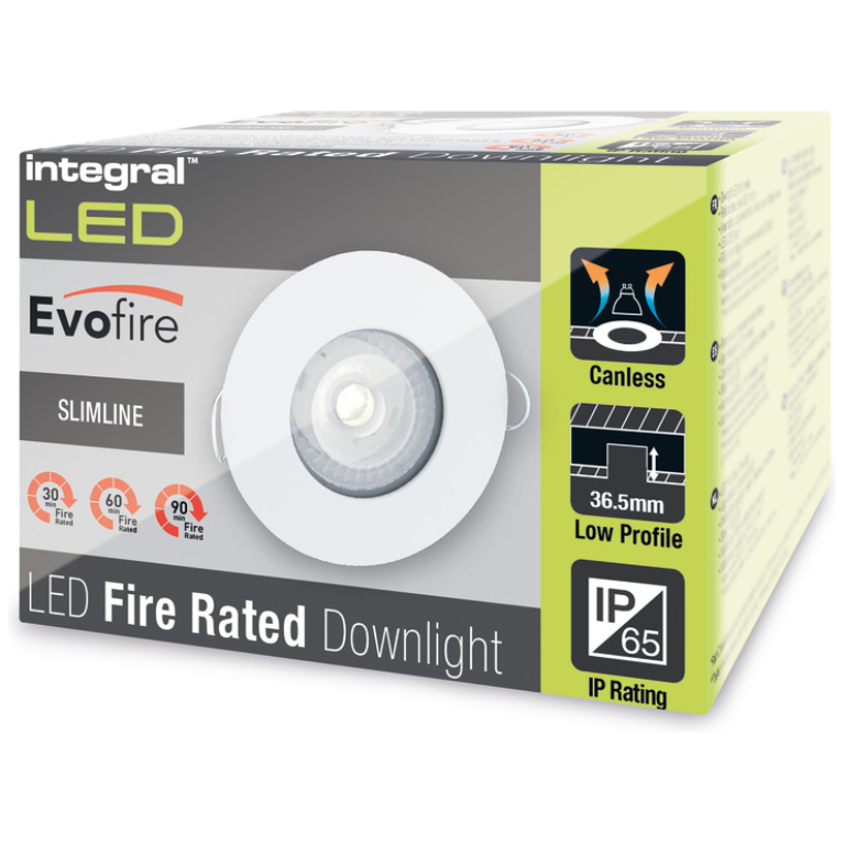 EVOFIRE Frosted IP65 White