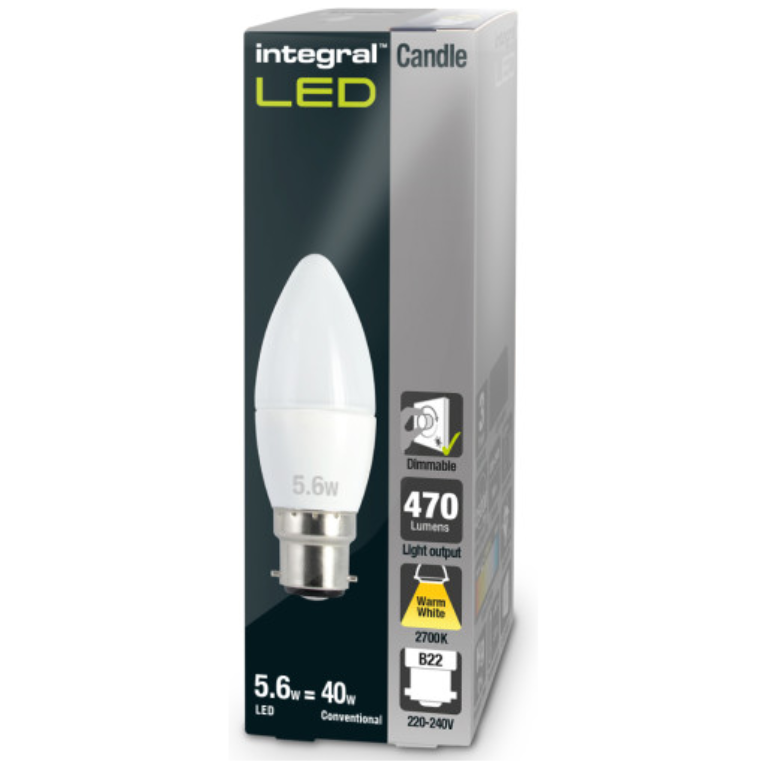 CANDLE BC Dimmable Frosted 40W