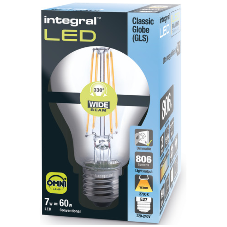 GLS ES Dimmable Clear 60W