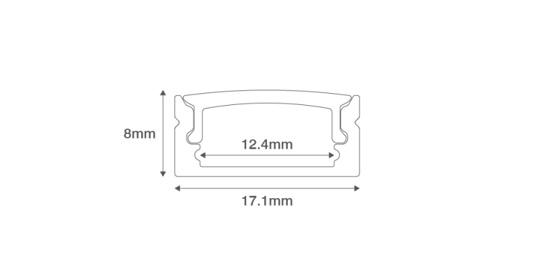 SURFACE PROFILE ALUM OPA