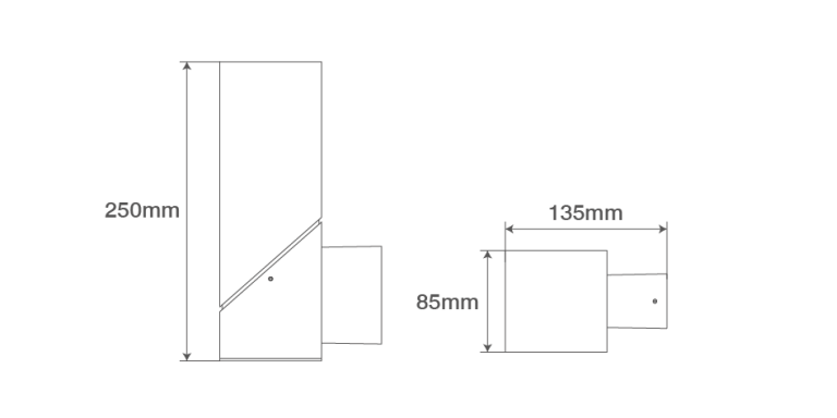 OVIA OV205127GY WALL LIG