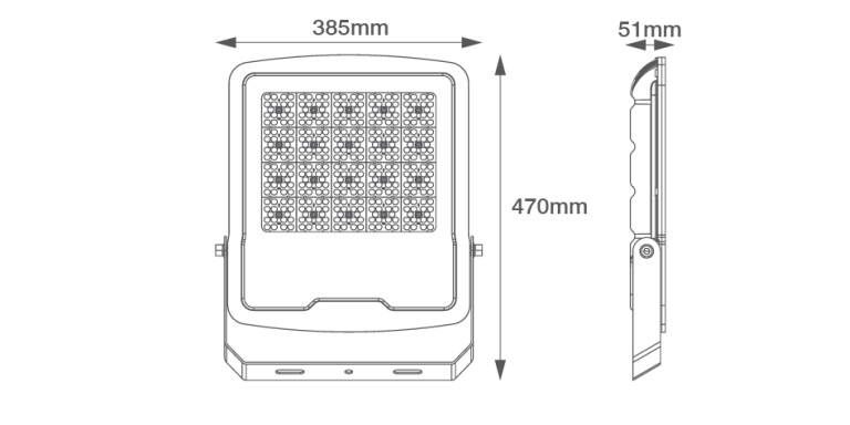 200W ASYM FL CW BK