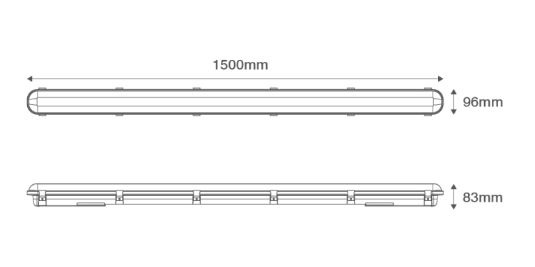 OVIA 30W 5FT NCF SINGLE