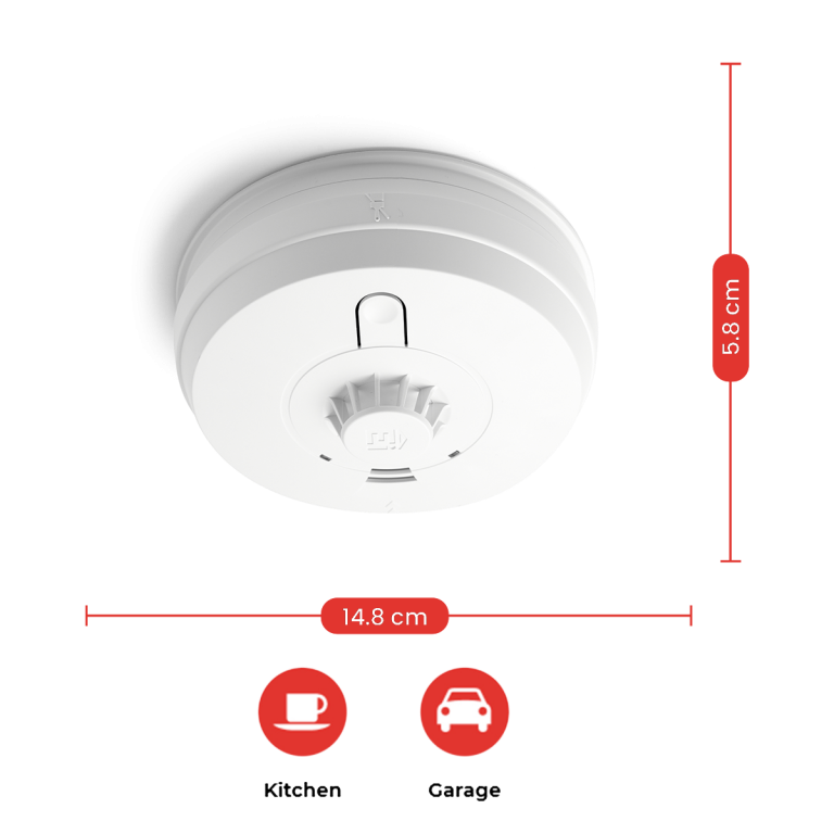 Aico Ei144e Heat Alarm (NEW MODEL)