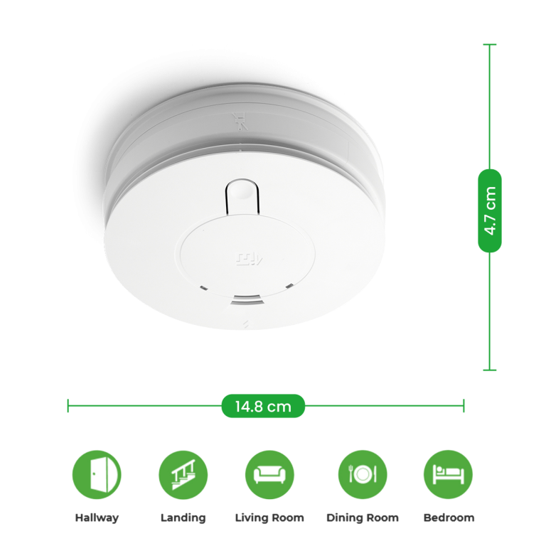 Aico Ei146e Optical Smoke Alarm (NEW MODEL)