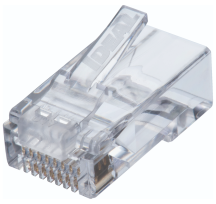 Ideal RJ45 CAT6 Feed-Thru Modular Plugs (Pack of 25)