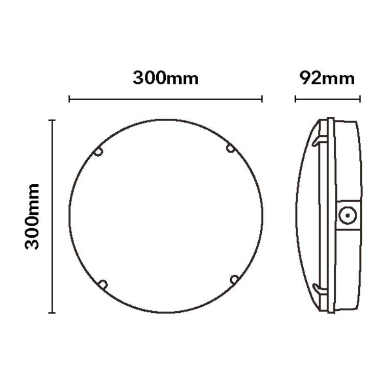 LUMINEUX 430159-WH-M3 EM