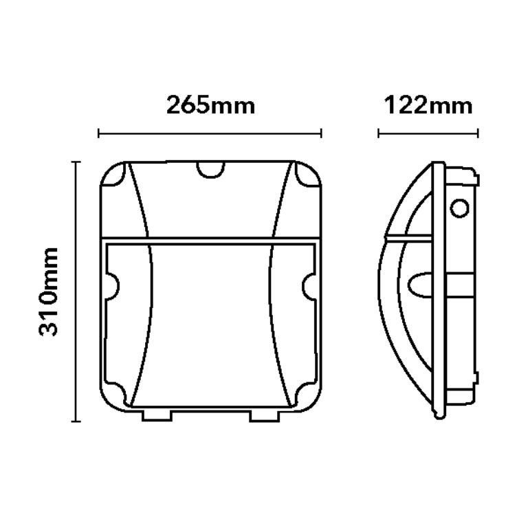 LED WALLPACK CCT 30W