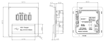 1G QUAD USB CHARGER