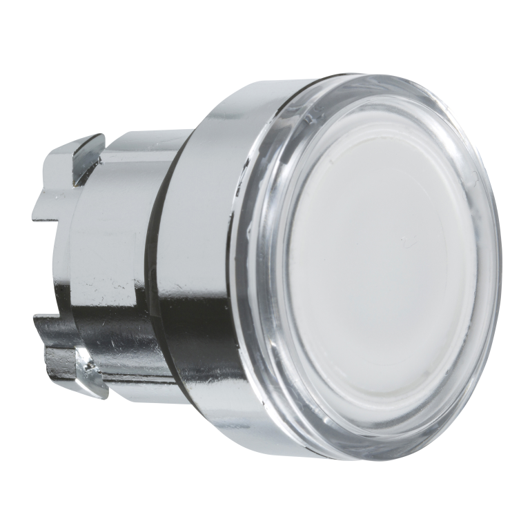 Illuminated Pushbutton Head LED White