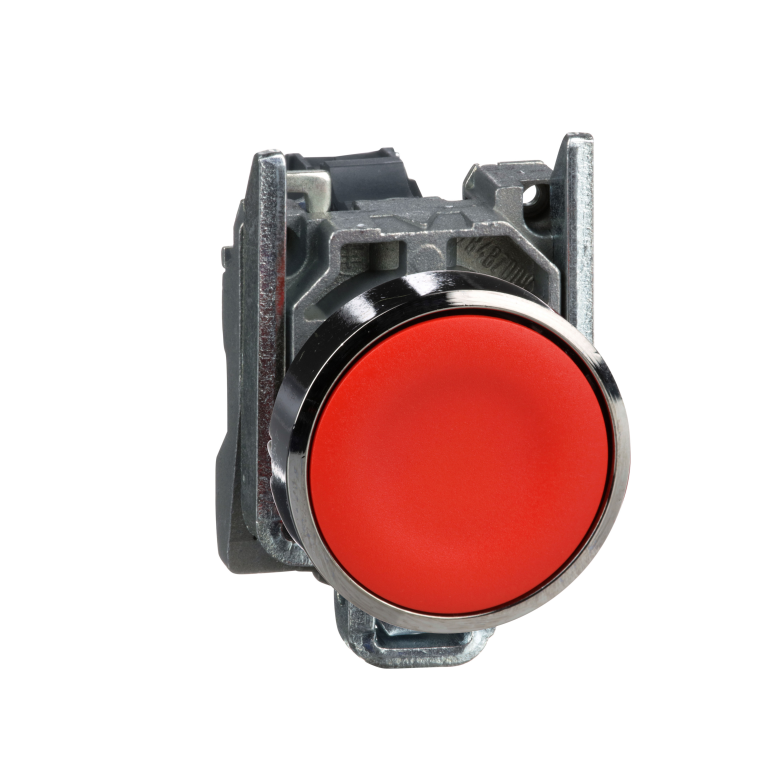 Pushbutton Red 1NC