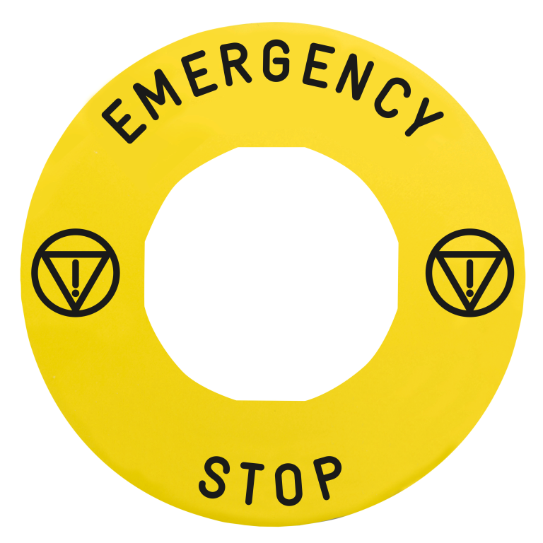 Legend Ring "EMERGENCY STOP"