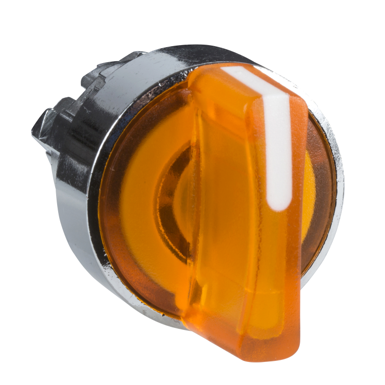 Illuminated Selector Switch Head LED Orange