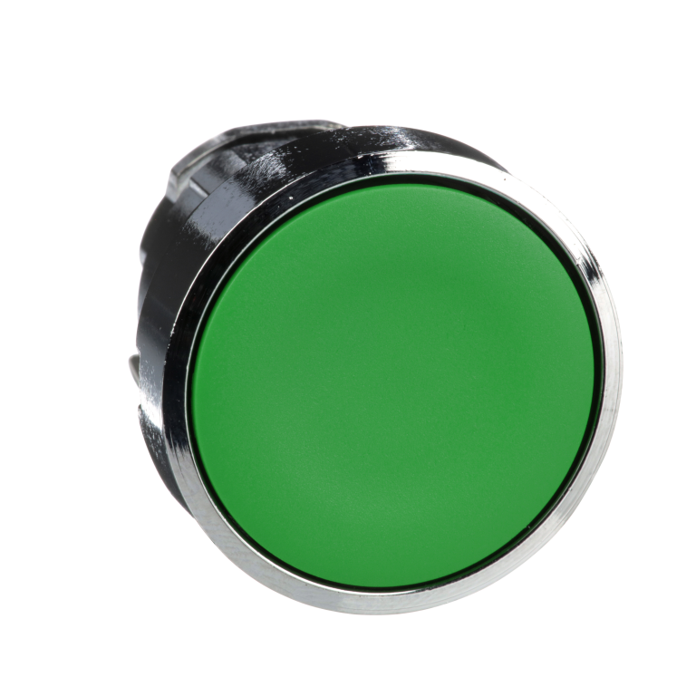 Pushbutton Head Green