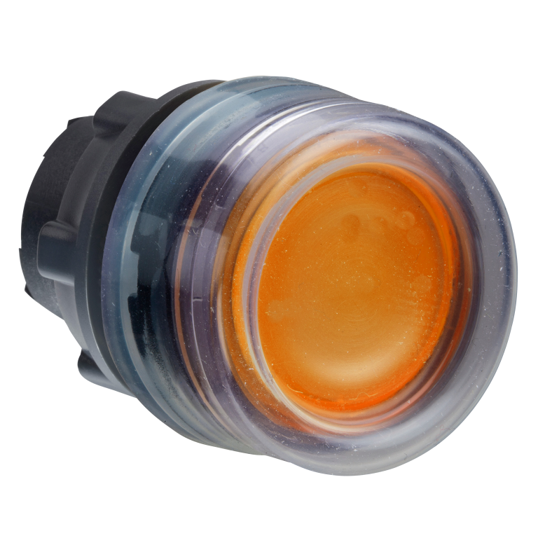 Illuminated Pushbutton LED Orange