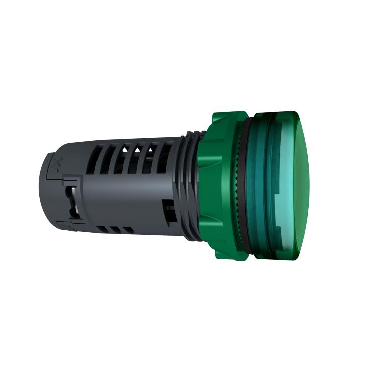 Monolithic Pilot LED Green