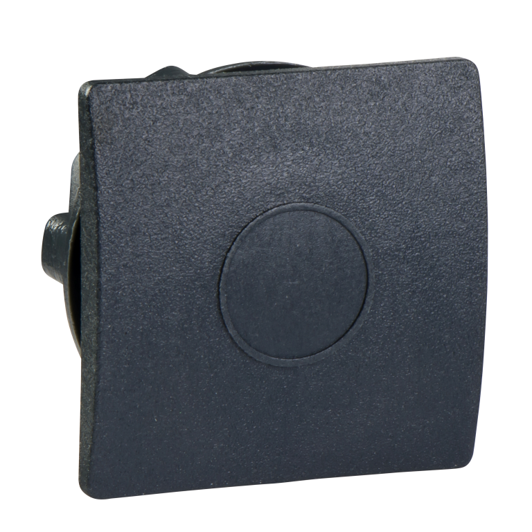 Blanking Plug Black Square