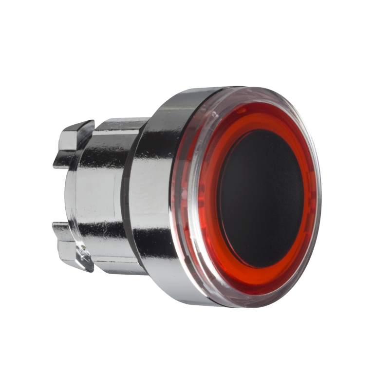 Illuminated Pushbutton LED Red