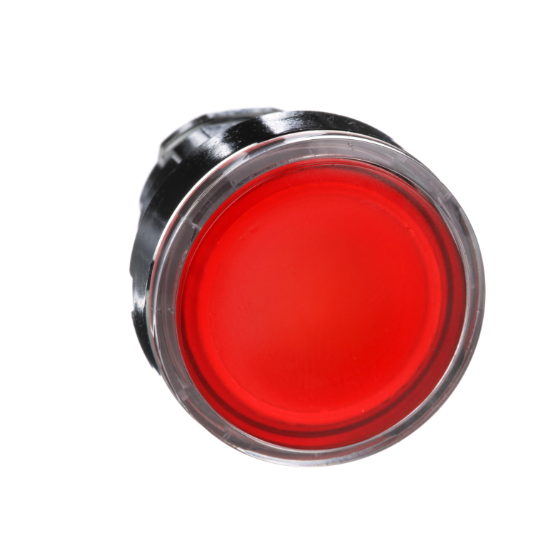 Illuminated Pushbutton Head LED Red