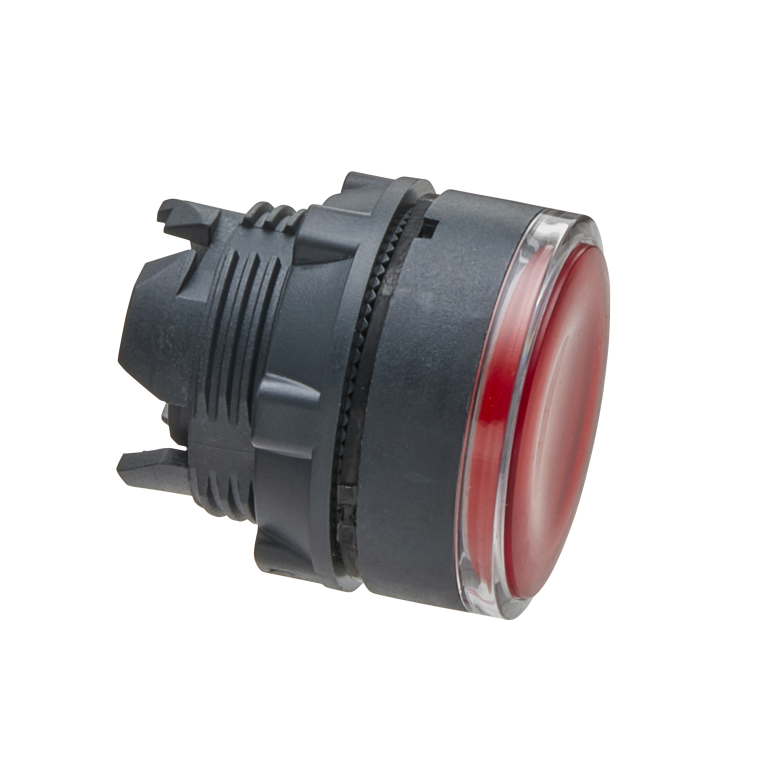 Illuminated Pushbutton LED Red