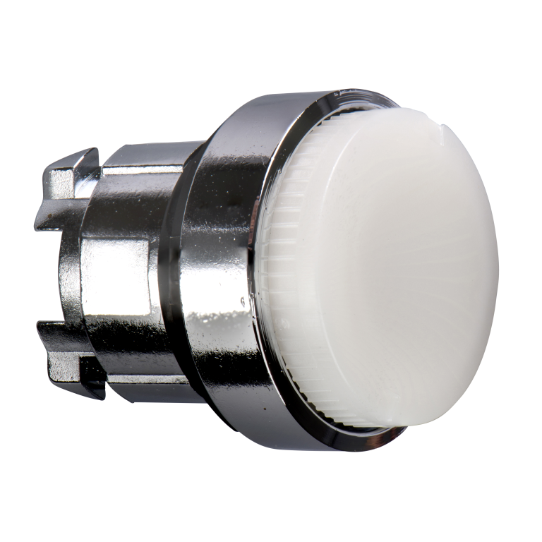 Illuminated Pushbutton Head LED White