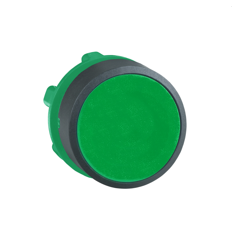 Pushbutton Head Green