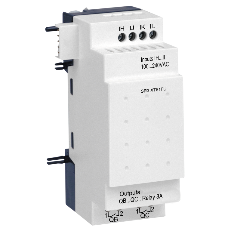 Modular I/O 6 I/O 4 Discrete Input 2 Relay Output 100 to 240V AC