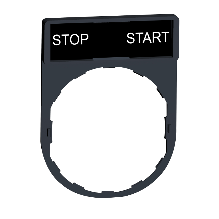 Legend Holder + Legend "STOP-START"