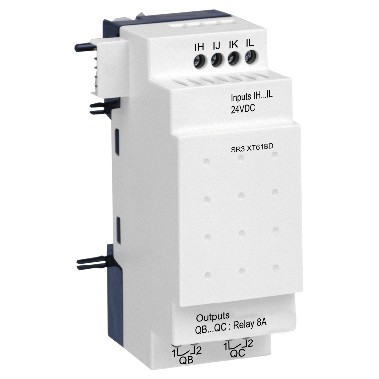 Modular I/O 6 I/O 4 Discrete Input 2 Relay Output 24V DC